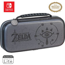 Load image into Gallery viewer, Game Traveler Nintendo Switch Zelda Case - Adjustable Viewing Stand & Game Case Storage , Protective PU Leather Hard Shell Case with Deluxe Carry Handle - Nintendo Switch , Switch OLED and Switch Lite