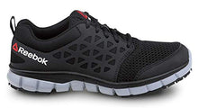 Load image into Gallery viewer, Reebok Work Sublite Cushion Work, Black/Gray, Women's, Slip Resistant Athletic Work Shoe (10.0 W)