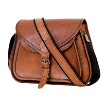 Load image into Gallery viewer, Ruzioon Leather Crossbody Purse Women Shoulder Bag Satchel Ladies Travel Purse Genuine Leather