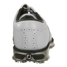 Load image into Gallery viewer, FootJoy Men's DryJoys Tour Golf Shoes, White/White Croc, 10.5 M US