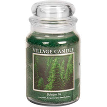 Load image into Gallery viewer, Village Candle Balsam Fir 26 oz Glass Jar Scented Candle, Large