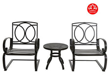 Load image into Gallery viewer, Kozyard Susan 3 PCs Patio Bistro Set Outdoor Furniture for Patio, Garden, and Yard with Cushioned Seats(Beige)