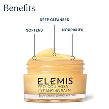 Load image into Gallery viewer, ELEMIS Pro-Collagen Cleansing Balm | Ultra Nourishing Treatment Balm + Facial Mask Deeply Cleanses, Soothes, 0.7 Fl Oz (Pack of 1)