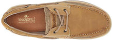 Load image into Gallery viewer, Margaritaville Men's Anchor Lace Boat Shoe, Light Tan, 10W Wide US