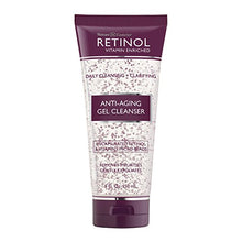 Load image into Gallery viewer, Retinol Anti-Aging Gel Cleanser – Gently Cleans Impurities From Pores & Exfoliates for Soft, Smooth Skin – Antioxidant-Rich Micro-Beads w/ Vitamin A & E Maximize Renewing Benefits Of Retinol