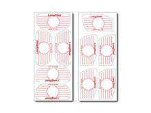 Load image into Gallery viewer, LongShot Golf Impact Label Pack - 125 Woods 125 Irons