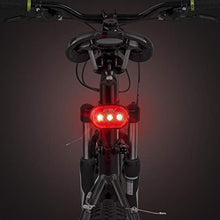 Load image into Gallery viewer, BV Bicycle Light Set Super Bright 5 LED Headlight, 3 LED Taillight, Quick-Release