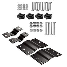 Load image into Gallery viewer, PaddleSports+ Kayak Roof Rack Sets for Cars and SUVs - Two Sets with Straps - Universal Fit Carriers Mount on Crossbars for Easy Travel with Kayaks Canoes Paddleboards and Surfboards