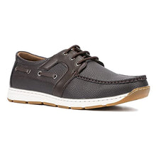 Load image into Gallery viewer, Xray Footwear Men's Lowell Loafers, Lace Up, Round Toe; Size 10 Brown
