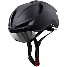 Load image into Gallery viewer, KINGLEAD Bike Helmet, Bicycle Helmet Men CPSC Certified with USB Charging Light&Detachable Magnetic Goggles UV Protective&Reflective Adjustment Straps&Carry Bag Mountain/Road Cycling Helmets(KL-089)