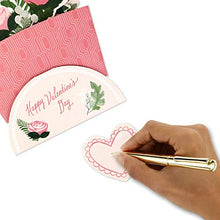 Load image into Gallery viewer, Hallmark Paper Wonder Pop Up Valentines Day Card, Displayable Bouquet (Happy Heart)