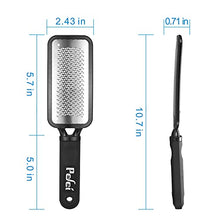 Load image into Gallery viewer, Colossal Pedicure Rasp Foot File, Professional Foot Care Pedicure Stainless Steel File to Removes Hard Skin, Can Be Used On Both Dry and Wet Feet