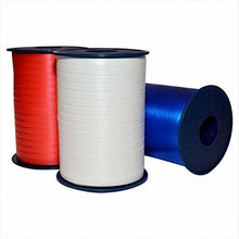 Load image into Gallery viewer, Morex Ribbon Polypropylene Patriotic Poly Curling Ribbon, 3/16-Inch by 1500-Yard blue,red,white (pack of 3)