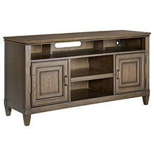 Load image into Gallery viewer, Origins by Alpine Newport 54" Wood TV Console in Planked Oak