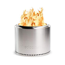 Load image into Gallery viewer, Solo Stove Bonfire with Stand Portable Fire Pit Stainless Steel Fire Pits Wood Burning and Low Smoke Camping Stove | 19.5x14 Inches Outdoor Fire Pits