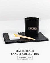 Load image into Gallery viewer, Premium Rose & Sandalwood Hand Poured Scented Candles, 8 oz | 45 Hour Burn, Long Lasting, Highly Scented, All Natural Soy Candles | Relaxing Aromatherapy Candle with Matte Black Glass Gift Box