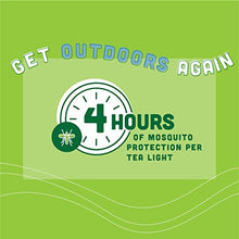 Load image into Gallery viewer, Murphy’s Naturals Mosquito Repellent Tea Light Candles | DEET Free | Made with Essential Oils and a Soy/Beeswax Blend | 4 Hour Burn Time Per Candle | 12 Candles Per Box