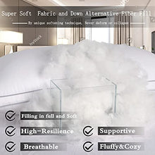 Load image into Gallery viewer, HIMOON Bed Pillows 2 Pack - Standard Size Set of 2 Cooling Pillows for Sleeping for Side Back and Stomach Sleepers, Down Alternative Filling Luxury Soft Supportive