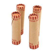 Load image into Gallery viewer, Pre-Formed Penny Coin Wrappers (Bundle of 100)