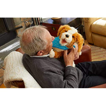 Load image into Gallery viewer, JOY FOR ALL - Freckled Pup - Brown and White Soft-Touch Coat - Realistic and Lifelike Interactive Companion Pets