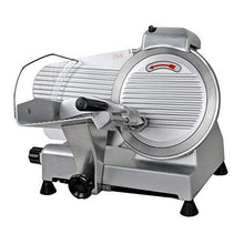 Load image into Gallery viewer, HomGarden 10" Meat Slicer Semi-Auto Stainless Steel Cutter Cheese Food Electric Blade Kitchen Deli/Veggies for Commercial & Home
