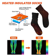 Load image into Gallery viewer, AWLE Thermal Socks Men, Heavy Thermal Thick Heat Trapping Insulated Heated Boot Thermal Fur Socks Comfortable Warm Outdoor Socks for Skiing Extreme Cold Weather Gift 1 Pair