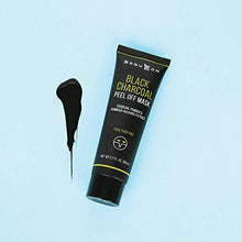 Load image into Gallery viewer, BeauKON Black Charcoal Peel Off Face Mask with Bamboo Extract, Purifying Blackhead Remover, Activated Charcoal Powder, Pore Cleansing Mask (2.7 oz)