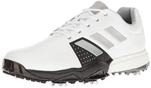 Load image into Gallery viewer, adidas Men's Adipower Boost 3 Golf Shoe, White/Silver Metallic/Black, 9.5 M US