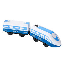 Load image into Gallery viewer, ZONXIE Magnetic Battery Operated Action Train Powerful Engine Bullet Train Toys Car for Toddlers Compatible with Thomas Brio Tracks