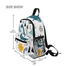 Load image into Gallery viewer, Cute Kid's Toddler Backpack Dinosaur Schoolbag for Boys Girls,Kindergarten Children Bag Preschool Nursery Travel Bag with Chest Clip((Dino Scandinavian Style))