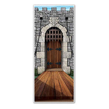 Load image into Gallery viewer, Beistle Castle Door Cover, 30" x 6', Multicolor
