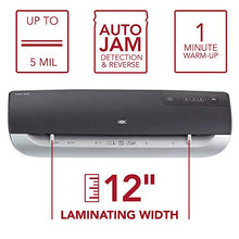 Load image into Gallery viewer, GBC Thermal Laminator Machine, Fusion 3000L, 12 Inch, 1 Min Warm-up, 3 or 5 Mil, with 30 EZUse Laminating Pouches (3381650027)