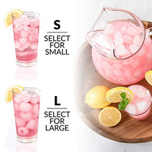 Load image into Gallery viewer, Igloo ICEB26HNAQ Automatic Self-Cleaning Portable Electric Countertop Ice Maker Machine With Handle, 26 Pounds in 24 Hours, 9 Ice Cubes Ready in 7 minutes, With Ice Scoop and Basket, Aqua