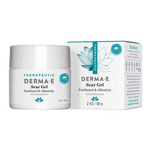 Load image into Gallery viewer, DERMA E Scar Gel - Therapeutic gel with Panthenol & Allantoin - Effective treatment & natural scar removal. Treats acne scars, burns, tattoos, callouses, & stretchmarks