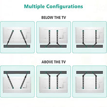 Load image into Gallery viewer, WALI Bundle – 2 Items: Adjustable TV Ceiling Mount and Sound Bar Mount Bracket