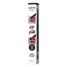 Load image into Gallery viewer, NYX PROFESSIONAL MAKEUP Epic Ink Liner, Waterproof Liquid Eyeliner (Black) + Fill & Fluff Eyebrow Pomade Pencil (Espresso)