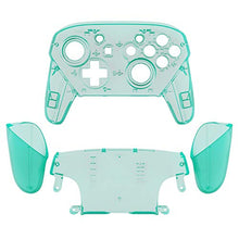 Load image into Gallery viewer, eXtremeRate Emerald Green Faceplate Backplate Handles for Nintendo Switch Pro Controller, DIY Replacement Grip Housing Shell Cover for Nintendo Switch Pro - Controller NOT Included