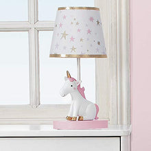 Load image into Gallery viewer, Bedtime Originals Rainbow Unicorn Lamp with Shade & Bulb, White