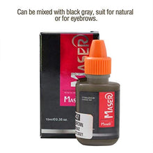 Load image into Gallery viewer, Tattoo Inks Tattoo Pigment Microblading Embroidery Ash Brown Color Liquid Inks 10ml/0.35oz Tattoo Supply with Tattoo Manual Pen Machine for Eyebrow Lip Eyeline Permanent Makeup