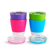 Load image into Gallery viewer, Munchkin Splash Toddler Cups with Training Lids, 7 Oz, 4 Pack