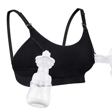 Load image into Gallery viewer, Hands Free Pumping Bra, Momcozy Adjustable Breast-Pumps Holding and Nursing Bra, Suitable for Breastfeeding-Pumps by Lansinoh, Philips Avent, Spectra, Evenflo and More(Black, XX-Large)