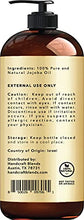 Load image into Gallery viewer, Handcraft Jojoba Oil 16 fl. oz – 100% Pure & Natural Jojoba Oil for Skin, Face, and Hair – Deeply Moisturizing Anti-Aging Jojoba Oil for Men and Women