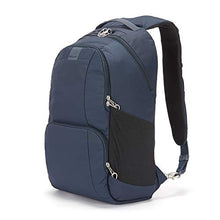 Load image into Gallery viewer, Pacsafe Metrosafe LS450 25 Liter Anti Theft Laptop Backpack - with Padded 15" Laptop Sleeve, Adjustable Shoulder Straps, Patented Security Technology (Deep Navy)