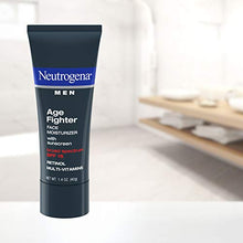 Load image into Gallery viewer, Neutrogena Age Fighter Anti-Wrinkle Retinol Moisturizer for Men, Daily Oil-Free Anti-Aging Face Lotion with Retinol, Multi-Vitamins, and Broad Spectrum SPF 15 Sunscreen, 1.4 oz