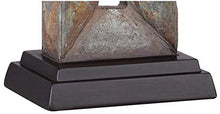 Load image into Gallery viewer, Tahoe Rustic Table Lamp Natural Stale Rectangular Box Shade for Living Room Family Bedroom Bedside Nightstand Office - Franklin Iron Works