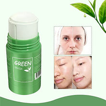 Load image into Gallery viewer, Purifying Solid Green Tea Mask Stick for Face, Green Clay Stick Mask for Blackhead Remove, Anti-Acne Oil Control, Deep Clean Pore, Moisturizing, Skin , Improves Skin for Men Women(2pcs)