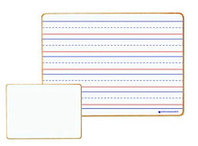 Load image into Gallery viewer, Dowling Magnets Magnetic Dry-Erase Boards – Double-Sided Ruled/Blank – 12" Long x 8.75" Wide – Pack of 5. (735206)
