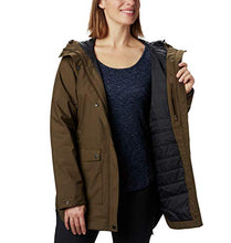 Load image into Gallery viewer, Columbia Women's Here and There Insulated Trench Jacket, Waterproof & Breathable, X-Large, Olive Green Lattice Emboss