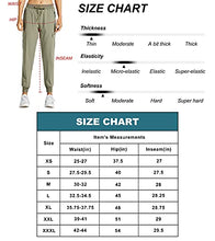 Load image into Gallery viewer, Libin Women's Cargo Joggers Lightweight Quick Dry Hiking Pants Athletic Workout Lounge Casual Outdoor, Khaki XL
