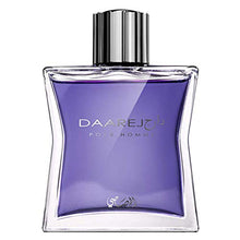 Load image into Gallery viewer, Daarej for Men EDP - Eau De Parfum 100ML (3.4 oz) | Oriental Fragrance for every Occasion | Enchanting Patchouli, Sandalwood with Subtle Essence of Vanilla and Rose | Elegant bottle | by RASASI Perfumes